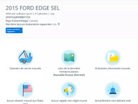 2015 Ford Edge SEL/AWD/AC/GPS/CAMERA/BT/TOIT PANO/CUIR/CRUISE/SIEGES CHAUFFANTS/MAGS/AUCUN ACCIDENT... (image 2)