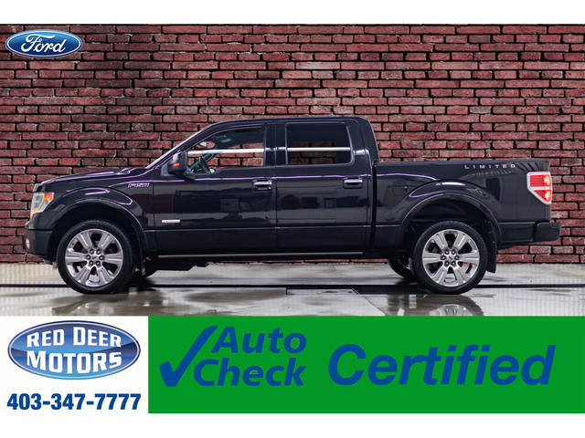  2014 Ford F-150 4x4 Super Crew Limited Leather Roof Nav BCam in Cars & Trucks in Calgary