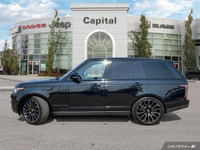 This Land Rover Range Rover has a dependable Intercooled Supercharger Premium Unleaded V-8 5.0 L/305... (image 1)