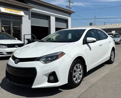 2016 TOYOTA COROLLA S AUTOMATIQUE, AIR CLIMATISÉ, CAMÉRA DE RECUL, REGULATEUR DE VITESSE, GROUPE ELE...