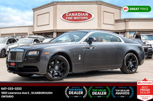 2014 Rolls-Royce Wraith COUPE |CLEAN CARFAX | SUNROOF | NAVI | HUD |