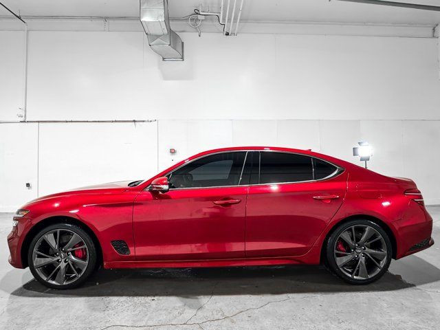 2022 Genesis G70 3.3T Sport | One Owner | Leather | Sunroof in Cars & Trucks in Grande Prairie - Image 2