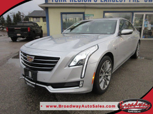 2018 Cadillac CT6 ALL-WHEEL DRIVE LUXURY-VERSION 5 PASSENGER 3.6L - V6.. NAVIGATION.. POWER SUNROOF.. DRIVE-MODE-SELECT.. LEATHER.. HEATED SEATS &