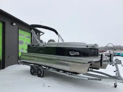 2024 Avalon Venture 85 Cruise II 21 FT With Extended Front Deck And Powered By Yamaha VF115. Dual Ax...