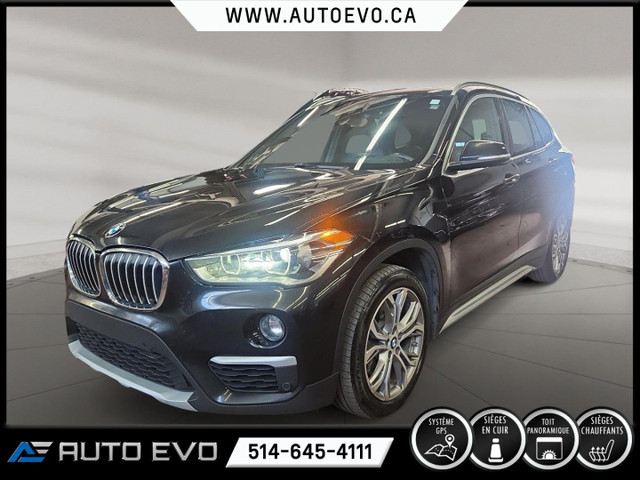 2019 BMW X1 X1 xDrive28i * CUIR * TOIT PANO * GPS * MAGS * FULL  in Cars & Trucks in City of Montréal