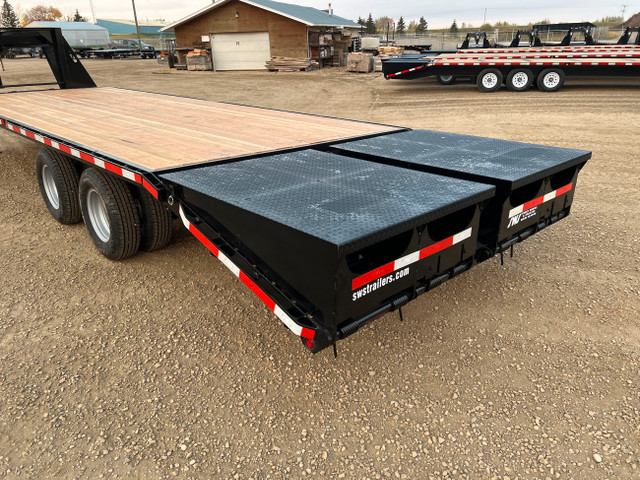 2025 SWS 30' Gooseneck Trailer (2) 10K Axles in Heavy Equipment in Edmonton - Image 4