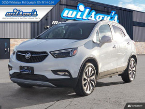 2017 Buick Encore Essence AWD - Leather, Remote Start, Blindspot Monitor, Heated Seats+Steering & More!
