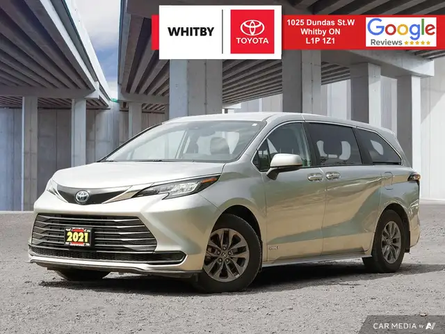 2021 Toyota Sienna LE Hybrid AWD 2.5L / 8-Passenger / Parking Ca in Cars & Trucks in Oshawa / Durham Region - Image 2