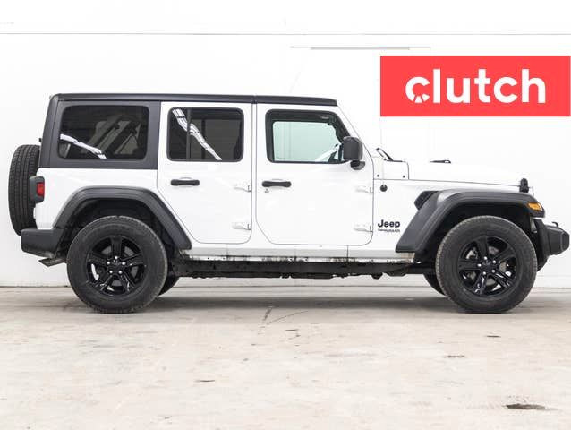 2019 Jeep Wrangler Unlimited Sport 4X4 w/ Uconnect 4, Apple CarP in Cars & Trucks in Bedford - Image 3