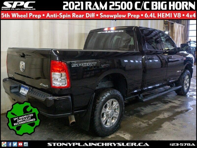  2021 Ram 2500 Big Horn - HEMI, 5th Wheel Prep, Snowplow Prep dans Autos et camions  à Saint-Albert - Image 4