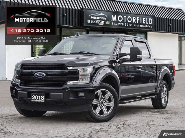 2018 Ford F-150 LARIAT 4WD SuperCrew 5.5' Box *Tech Package, Acc in Cars & Trucks in City of Toronto