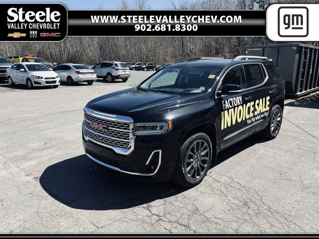 2023 GMC Acadia DENALI AWD FACTORY INVOICE SALE in Cars & Trucks in Annapolis Valley