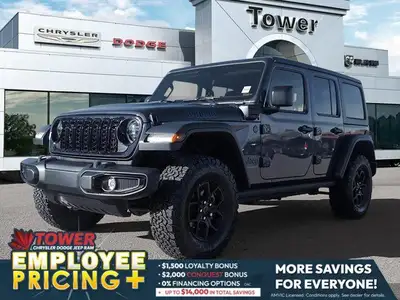 This Jeep Wrangler 4xe boasts a Intercooled Turbo Gas/Electric I-4 2.0 L/122 engine powering this Au...