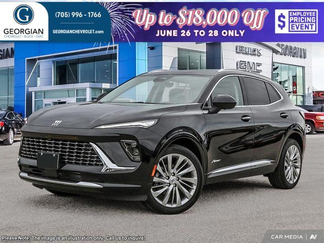 2025 Buick Envision Avenir- Tech Pkg - Panoramic Moonroof in Cars & Trucks in Barrie