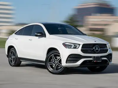 2022 Mercedes Benz GLE450 White Exterior on Black Interior comes with Intelligent Drive Pkg Navigati...