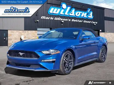 Look at this certified 2022 Ford Mustang EcoBoost Premium Convertible | Manual | 101A Group | Active...