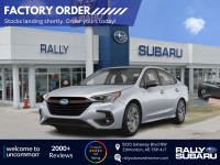 2024 Subaru Legacy GT - AVAILABLE TO FACTORY ORDER!!