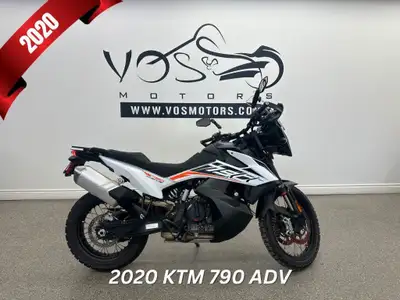 -Financing Available The 2020 KTM 790 Adventure is built for riders who demand off-road capability w...