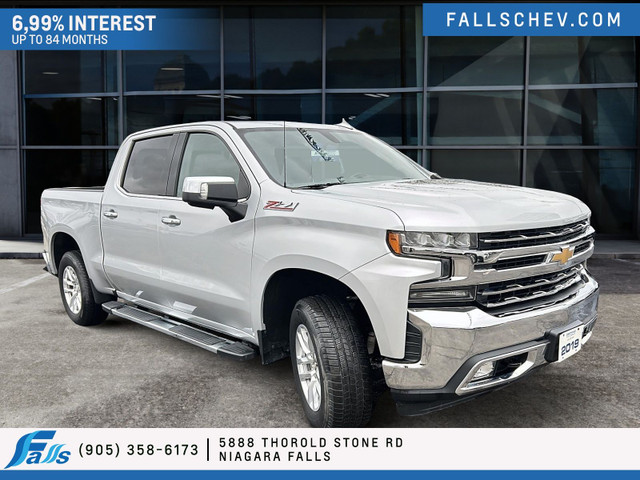 2019 Chevrolet Silverado 1500 LTZ CREW,LEATHER,ONE OWNER dans Autos et camions  à St. Catharines - Image 2