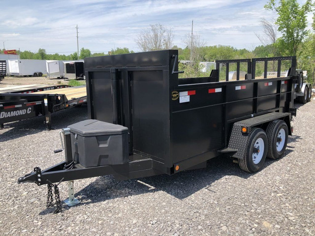 Competition Trailers 6X12 5 Ton Combo Dump Trailer in Cargo & Utility Trailers in Peterborough