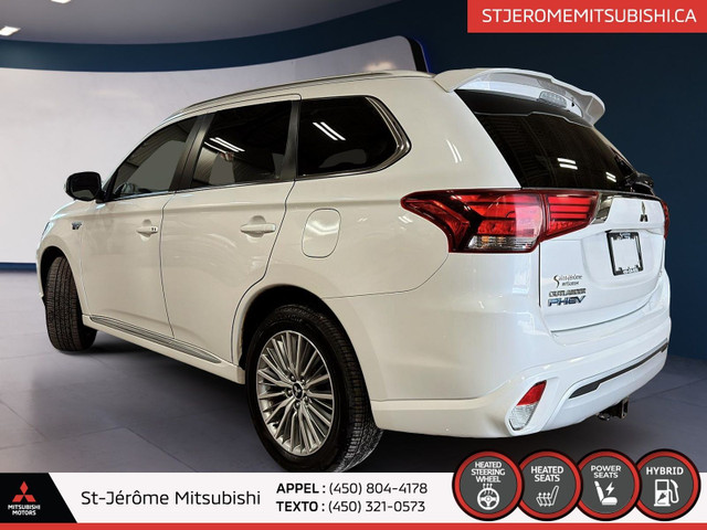 Mitsubishi Outlander PHEV SEL S-AWC CUIR + TOIT + VOLANT CHAUFFA in Cars & Trucks in Laurentides - Image 4