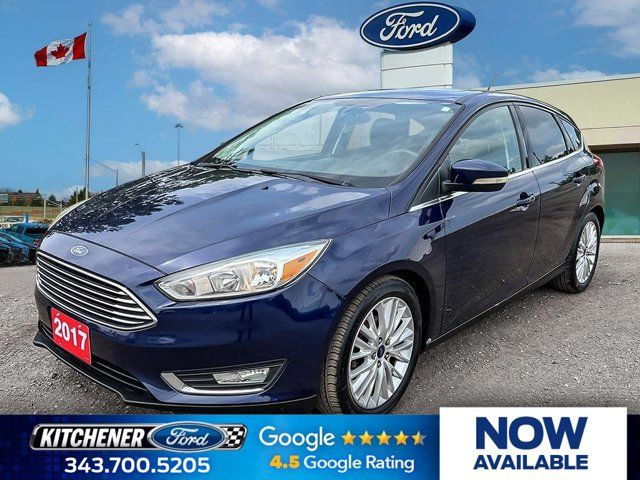 2017 Ford Focus Titanium | 300A| NAV| LEATHER SEATS in Cars & Trucks in Kitchener / Waterloo