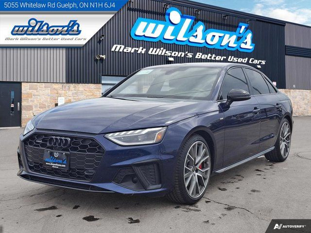2023 Audi A4 Sedan Technik | S-Line | Leather | Sunroof | Nav in Cars & Trucks in Guelph