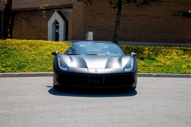 2017 Ferrari 488 Spider Special option MATTE BLACK PAINT in Cars & Trucks in Mississauga / Peel Region - Image 2