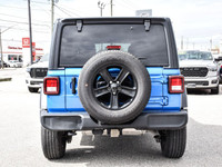 2023 Jeep Wrangler 4D Sport Utility Sport Hydro Blue Pearl Coat **ONE OWNER**, Black Freedom Top 3-P... (image 2)
