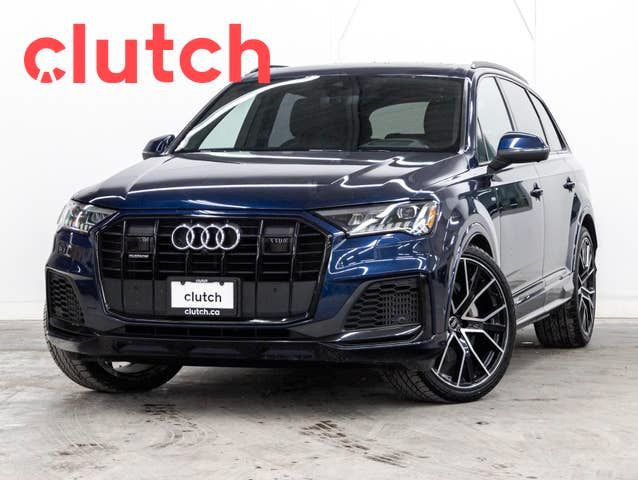 2022 Audi Q7 Technik AWD w/Apple CarPlay, Heated Front Seats, Ba in Cars & Trucks in Bedford