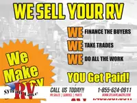 We can SELL your RV!! - Contact US Today 1-855-624-0911