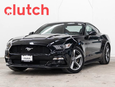 2016 Ford Mustang V6 Coupe w/ Rearview Cam, Bluetooth, A/C