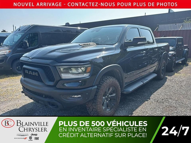 2022 Ram 1500 Rebel Crew Cab CARPLAY SIEGE CHAUFFANT TOIT PANO in Cars & Trucks in Laval / North Shore