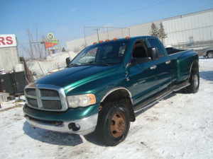 2003 Dodge Ram 3500 QUAD CAB 4X4 DRW 5.9L DIESEL 6 SPEED