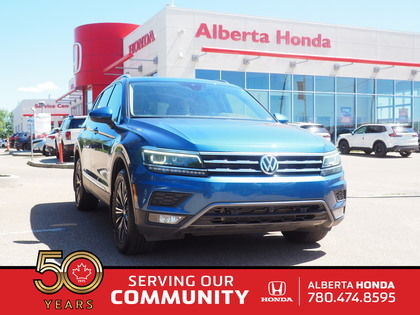 2020 Volkswagen Tiguan Highline 4Motion. Navi. Remote Start. Moo in Cars & Trucks in Edmonton