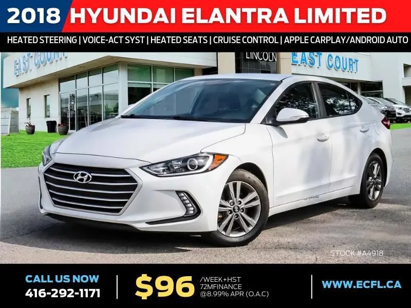 2018 Hyundai Elantra Limited