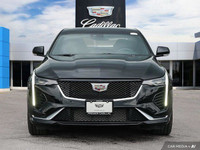 Experience the thrill of controlled power with this 2022 Cadillac CT4 Sport. This head-turning black... (image 1)