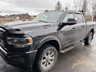 Check out this certified 2020 Ram 2500 LaramieNight Edition | 6.7L Cummins Diesel | Leather | Nav |...