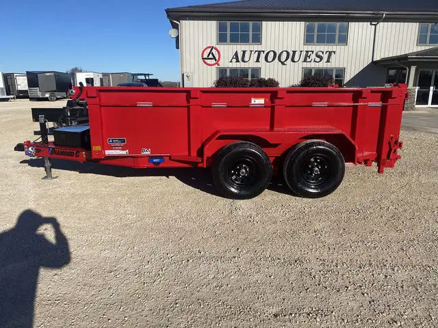 2025 Diamond C MDT 77 X 12' Dump Trailer " in Cargo & Utility Trailers in Winnipeg - Image 4