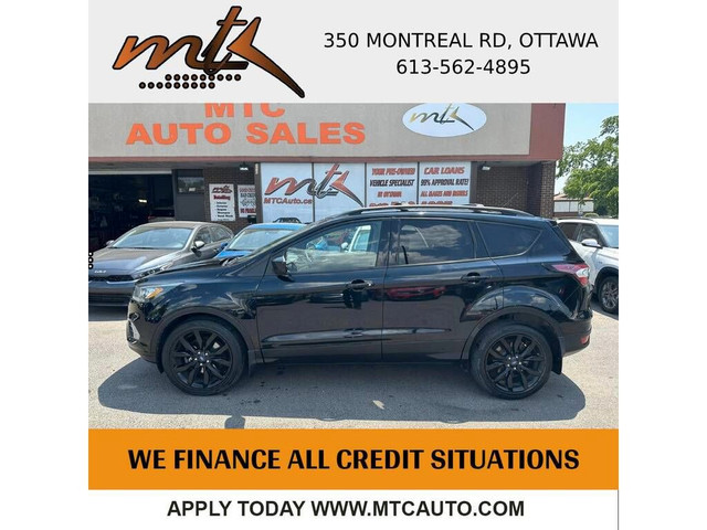  2017 Ford Escape 4WD 4dr SE Clean Carfax, Touch Screen Display in Cars & Trucks in Ottawa