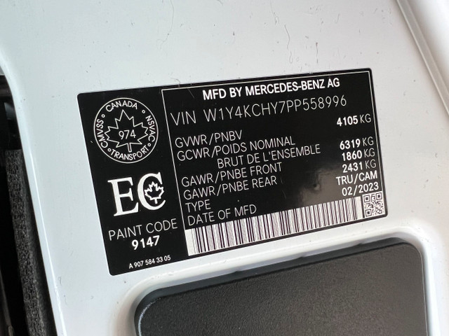 2023 Mercedes-Benz Sprinter Van Sprinter 2500 - CARGO-170 WB in Cars & Trucks in Oakville / Halton Region - Image 2