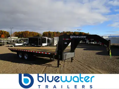 Canada Trailers Straight Deck Gooseneck Deckover Trailer 15,120 lbs. GVWR is $11,370.00 ! Ord: 76984...