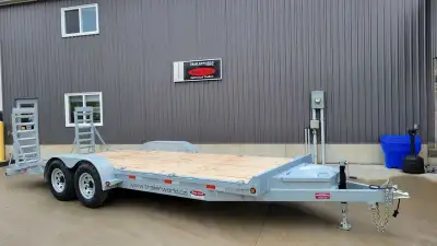 20' 7 Ton Premium Galvanized Duratrail Equipment Trailer - Built on site in Brantford, Ontario to gi...