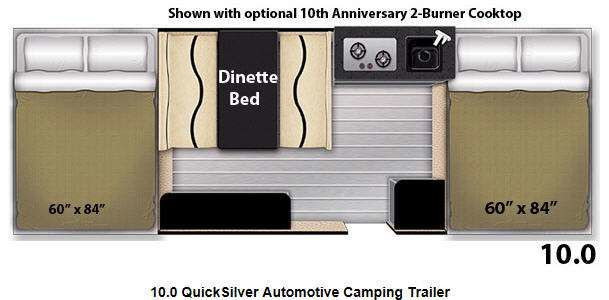 2016 Livin Lite Quicksilver 10.0 in Travel Trailers & Campers in Ottawa - Image 2