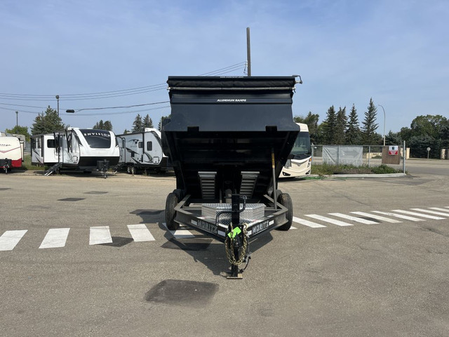 2022 MORITZ DUMP TRAILER DLH 12' 14K GVWR in Cargo & Utility Trailers in Edmonton - Image 3