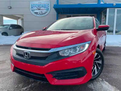 WAS: $23995 NOW: $229952018 Honda Civic LX Coupe- sleek, sporty, and built for fun! This two door-be...