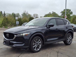 2021 Mazda CX-5 Signature AWD | Turbo | Leather | Sunroof | Nav | Cooled + Heated Seats | Heated Steering |