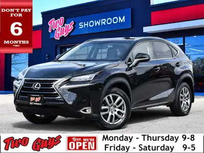 2016 Lexus NX 200t Black *NEW TIRES*, *BLUETOOTH*, *SUNROOF*, *BACK-UP CAMERA*, *MARKET VALUE PRICIN...
