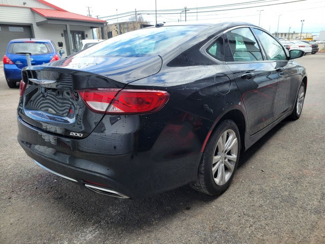 2015 Chrysler 200 Limitée*BANCS/VOLANT CHAUFF*CAMÉRA* in Cars & Trucks in Québec City - Image 4