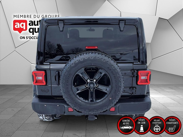  2021 Jeep Wrangler UNLIMITED HIGH ALTITUDE/CUIR/2 TOIT/GARANTIE in Cars & Trucks in Thetford Mines - Image 3